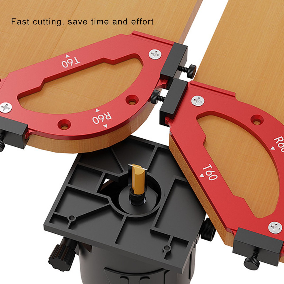 Wen Router Aluminum Router Bit Corner Radius Template Jig Set ...