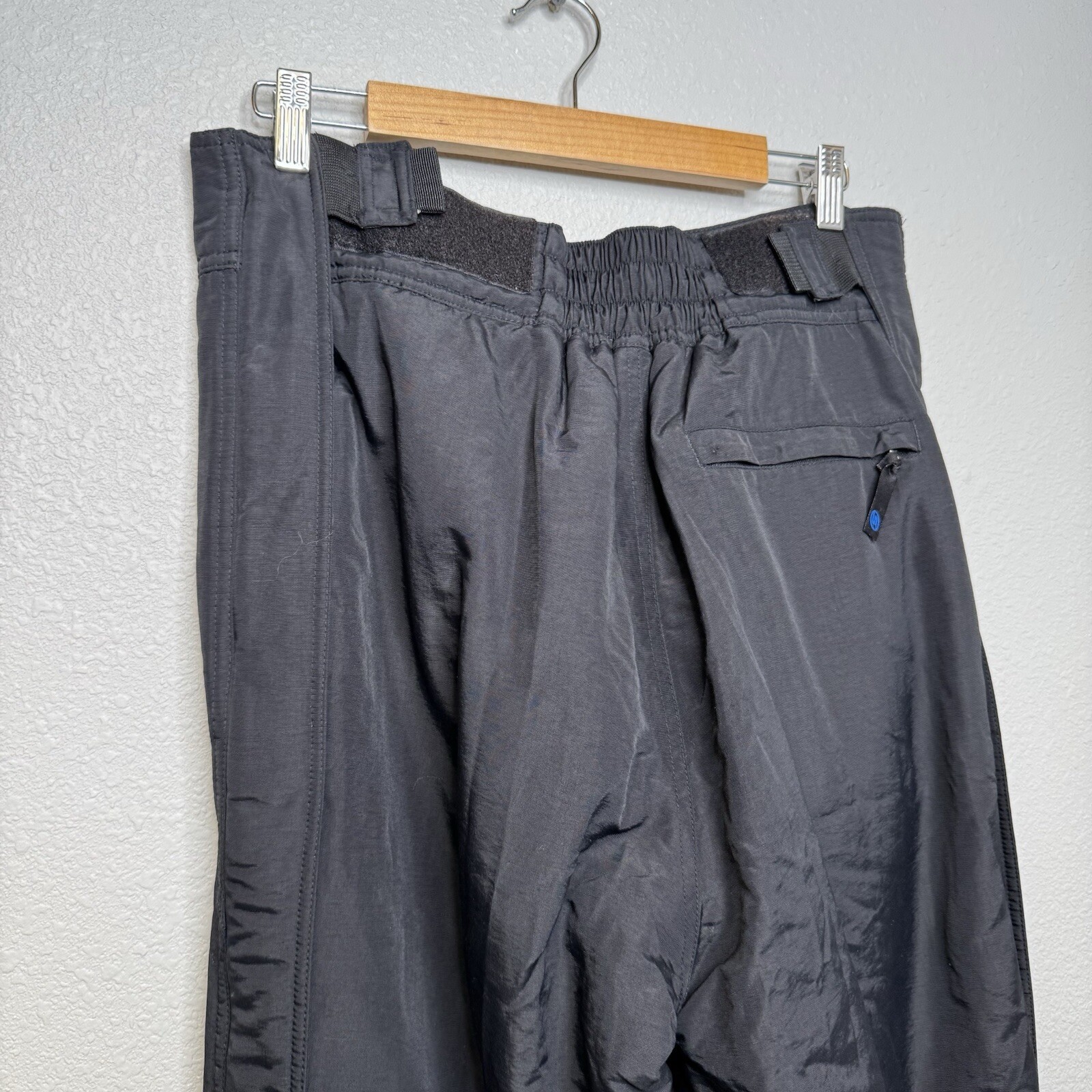 Salomon Pantaloni Uomo Nero Activewear Snowboard e Sci Cintura Taglia Media