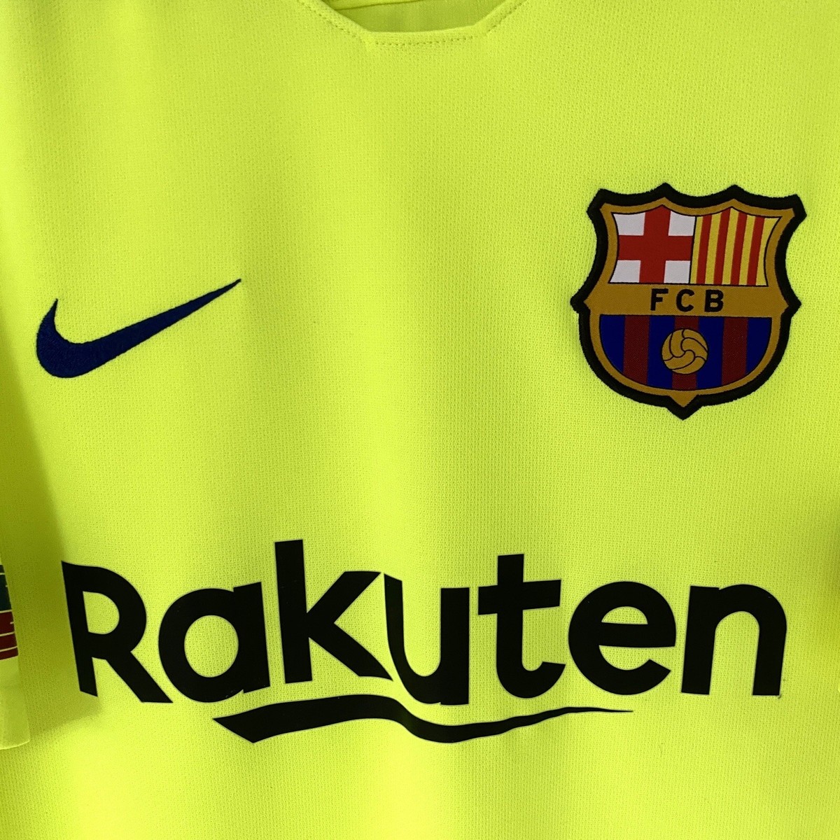 2018 2019 Barcelona Barca Spain Away Third Kit Soccer Jersey Shirt