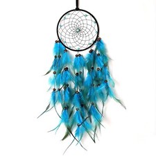 Handmade Dream Catcher, Natural Feather Dream Catchers Mobile Wall Decor, Dre...