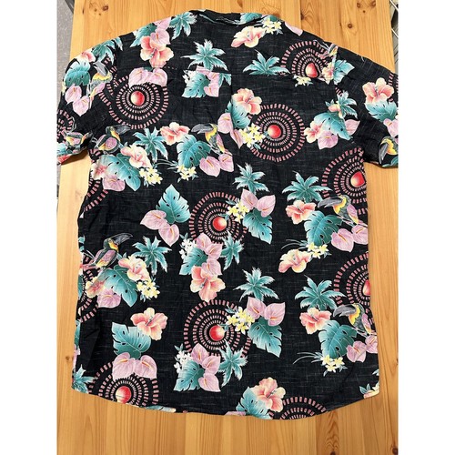 Rip Curl Mens Short Sleeve Button Down Hawaiian Shirt Size 2XL - Picture 6 of 6