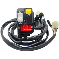 Handlebar Control Switch Start Kill Stop Headlight for Honda TRX250X 2018-2023