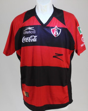 Camiseta Club Atlas 100% Auténtica Camiseta Atlética Talla M 2009-2010 T