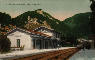 CPA AK St-RAMBERT-en-BUGEY La Gare (486393)