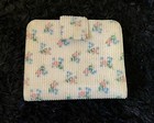 vintage Wallet Pastels Floral 4.5”x 3.75”