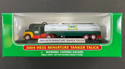 2004 hess miniature tanker truck