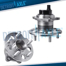 FWD Pair Rear Wheel Bearing and Hubs Assembly fit for 2004 - 2010 Toyota Sienna