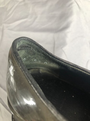 Stuart Weitzman Women's Gray/Black Leather Lace-Up Platform Creepers Size 6.5M - Picture 6 of 6
