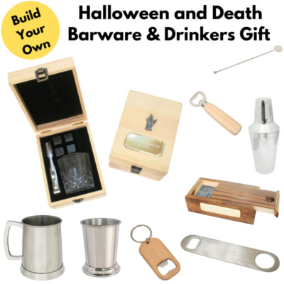 Halloween und Tod Barzubehör & personalisierte Trinkgeschenke