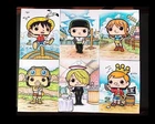One Piece Original Artworks Funko Pop Style Custom Set of 6