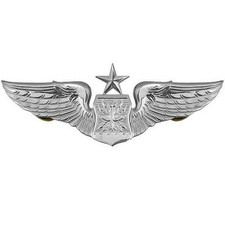 USAF Air Force Badge Navigator Senior Regulation Size (Made in USA) 3" Long