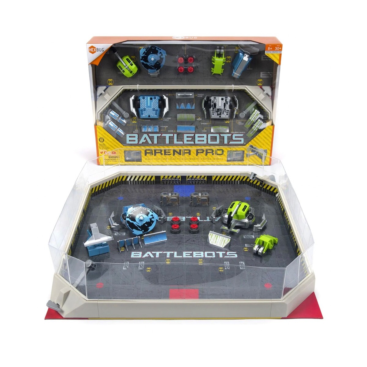BATTLEBOTS ARENA PRO Battle Strategy Kit HEXBUG Build REMOTE CONTROL ROBOTS  R/C