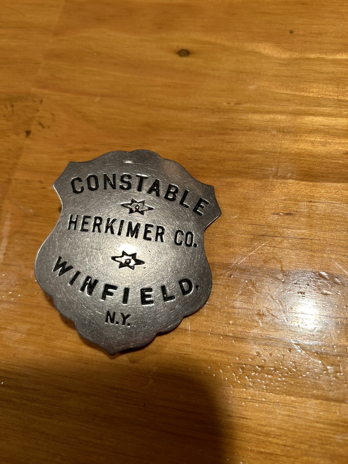 Rare Obsolete Winfield New York Constable Badge Herkimer County eBay