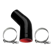 2.75" 45 DEGREE TURBO/INTAKE/INTERCOOLER SILICONE COUPLER HOSE 70MM BKRD+T-CLAMP