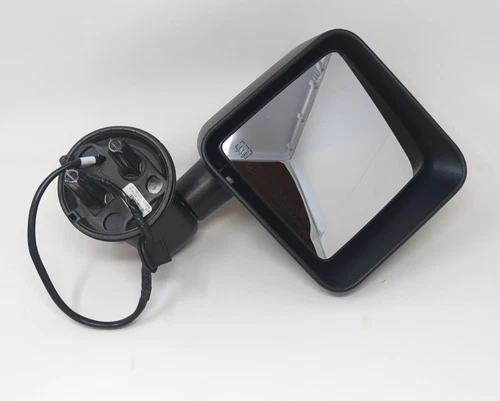 11-13 WRANGLER Black Molded Passenger RH OEM Power Door Mirror Heated Glass