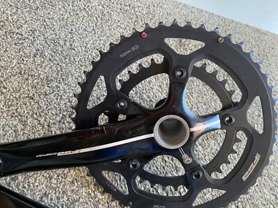 Pédalier FSA Gossamer Pro Press Fit PF30 - 50/34T, 172.5mm, Noir, Compatible 10/11 Vitesses, Vélo Route