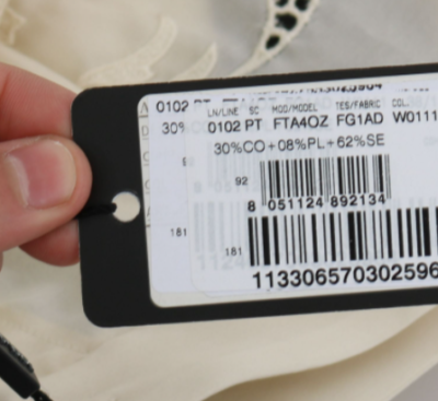 Pantalon Dolce & Gabbana Crème Dentelle - Taille IT44/US10/L - Haute Taille - Neuf Avec étiquettes