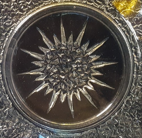 Vintage glass salad bowl set 7 pcs starburst clear salad dessert Kitchen Dining - Picture 12 of 12