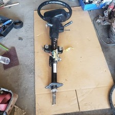 C4 Corvette Steering column and steering whee...