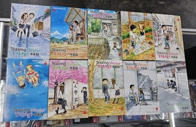 Teasing Master Takagi-san (vol 1-10) English Manga Graphic Novels Set Lot