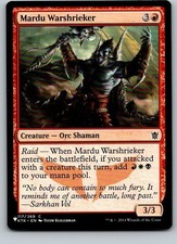 Mardu Warshrieker – The List (Khans of Tarkir) – KTK-117 – Regular – NM – MTG