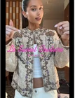 ZARA WOMAN NWT SS26 ZW COLLECTION EMBROIDERED JACKET BEIGE 6895/247/330