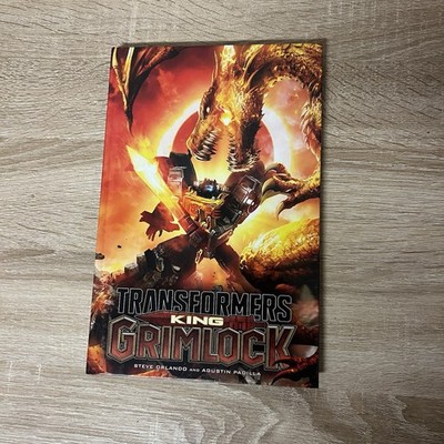 Transformers King Grimlock HC Hardcover IDW 2022 OOP Orlando Padilla