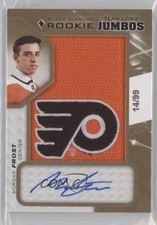 2019 Black Diamond Rookie Team Logo Jumbos 14/99 Morgan Frost #RTL-MF Auto 1q2