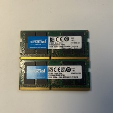 Crucial 64GB (2x32GB) 2666MHz SODIMM Laptop/Imac/PC Memory Fully Working Perfect