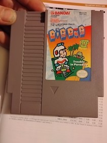 dig dug 2 nes Cartridge+Jacket Tested Working