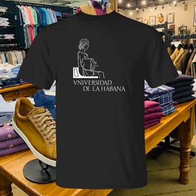 Cuba University Of Havana Logo T-Shirt Funny USA Size S-5XL