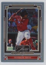 2025 Panini Three and Two Holo Blue 12/15 Franklin Arias #79 1m63