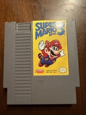 Super Mario Bros 3 Nintendo NES Platformer Video Game Cartridge