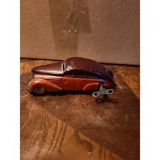 ANTIQUE SCHUCO 1010 WENDE LIMOUSINE GERMAN WINDUP TIN CAR WORKS WITH KEY