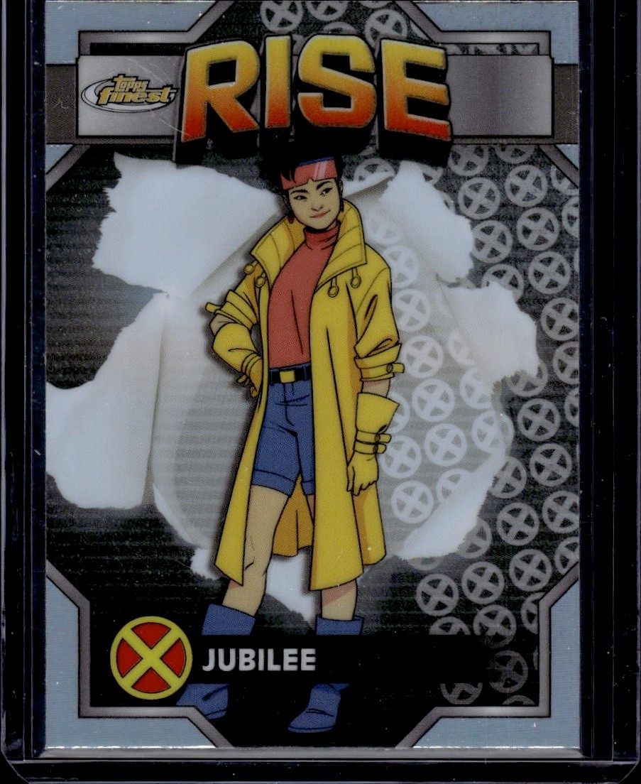 2025 Topps Finest X-Men '97 Jubilee #63 "Rise" Refractor