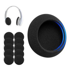 Universal Foam Ear Pads Cushion 75mm,2.95, 5Pairs Premium 4-5mm Thickness Hig...
