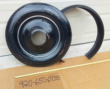 1933 Chevy Standard Passenger Car Spare Tire Carrier Cover Outer Trim Ring 1933 Chevy Standard Passenger Car Spare Tire Carrier Cover Outer Trim Ring