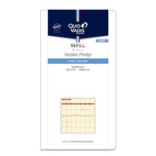 Quo Vadis 2026 Edition Bisoplan Prestige Diary Refill Monthly Block January