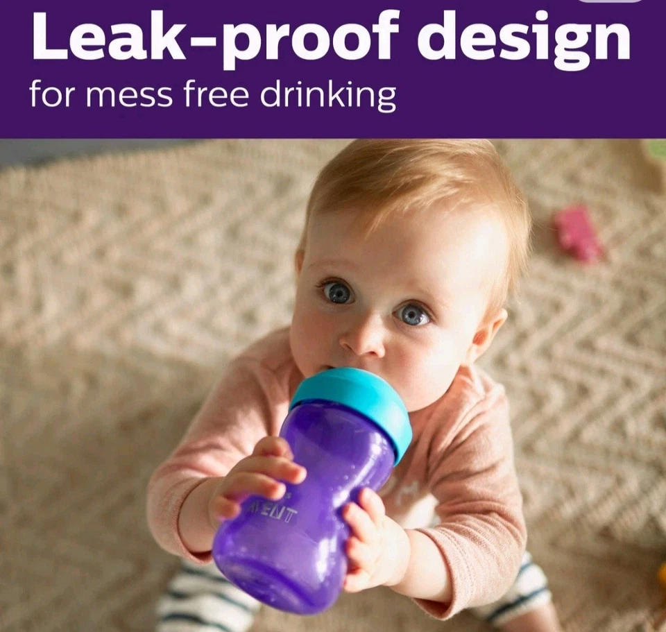 Lote de 6 - ¡NUEVO! Philips Avent My Grippy Spout Sippy Cups - ENVÍO GRATUITO Foto 3 de 4