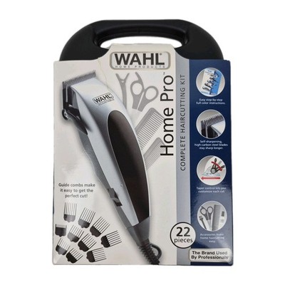 Vtg Wahl Adjustable 9243-517N 22 Piece Home Pro Hair Cutting Kit 2011 Complete 