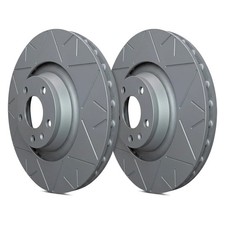 For Audi 80 Quattro 88-92 Sp Performance Peak Slotted 1-piece Front Brake Rotors For Audi 80 Quattro 88-92 Sp Performance Peak Slotted 1-piece Front Brake Rotors
