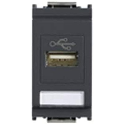 VIMAR IDEE USB-Buchse 1 Modul Grau