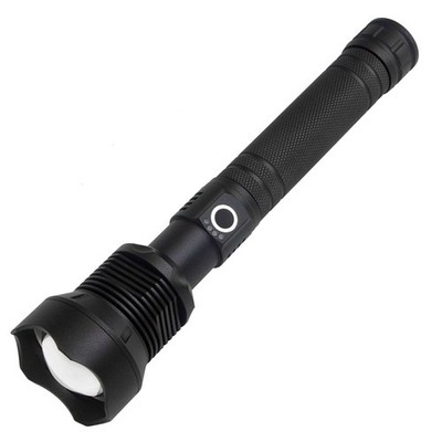 XHP70.2 USB Rechargeable LED Flashlight High Power Zoom Torch