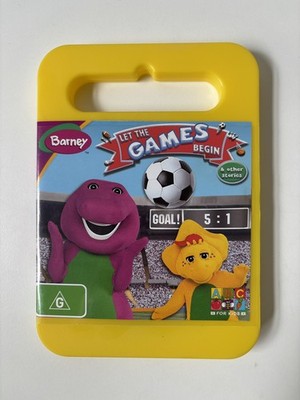 Barney Let The Games Begin DVD Kids TV Show Region 4 Family Learning Song Dance