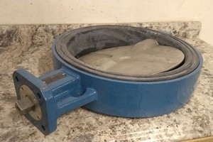Ghibson N500S-16 16 In Pipe Size Ductile Iron Body Butterfly Valve (C)