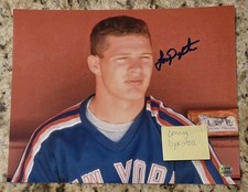 Lenny Dykstra Autographed Signed 8x10 Photo New York Mets Or Phillies With COA