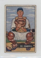 1951 Bowman Del Crandall #20 2s2
