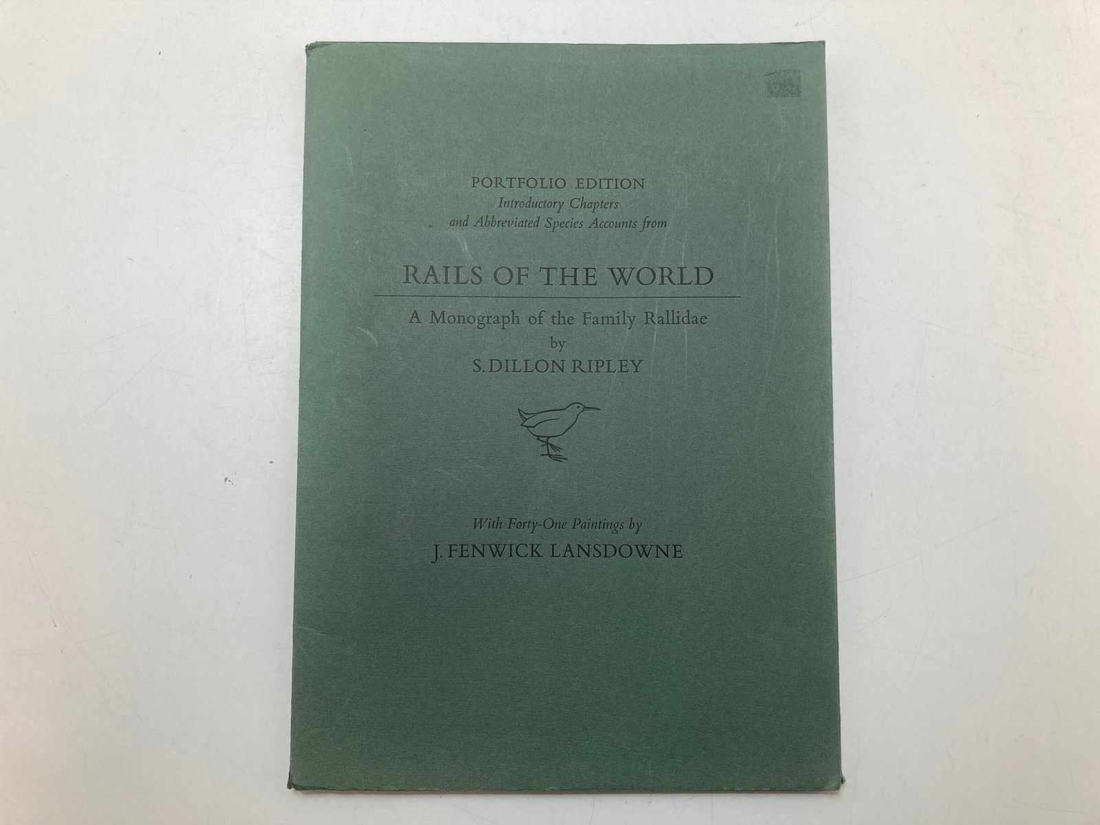 Rails of the World Monograph Family Rallidae S. Dillon Ripley Portfolio 1st 1984