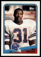 Topps Mike Harden 36 Denver Broncos LP