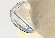 10PCS Clear Teardrop Corner Protectors Self Adhesive Anti-Collision Table Edge